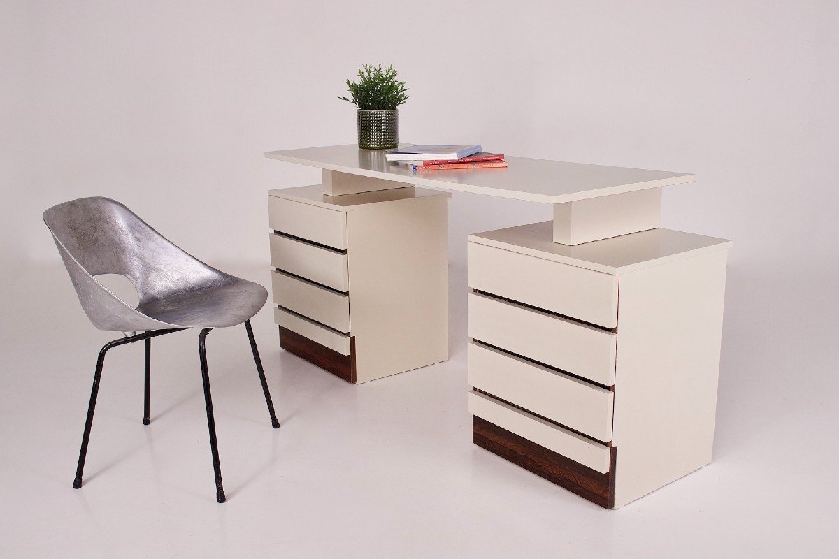 Small Modernist Desk Or Dressing Table At Secret.-photo-3