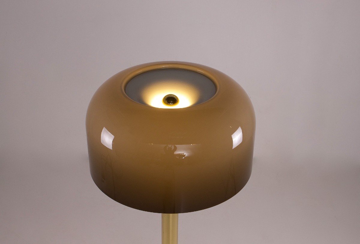 Brass Tulip Floor Lamp-photo-4