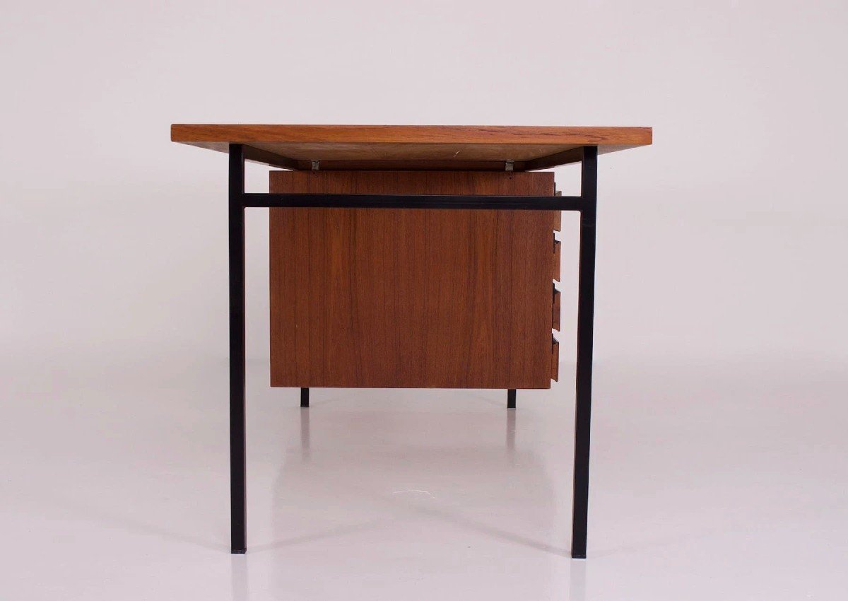 Modernist Teak Desk-photo-4