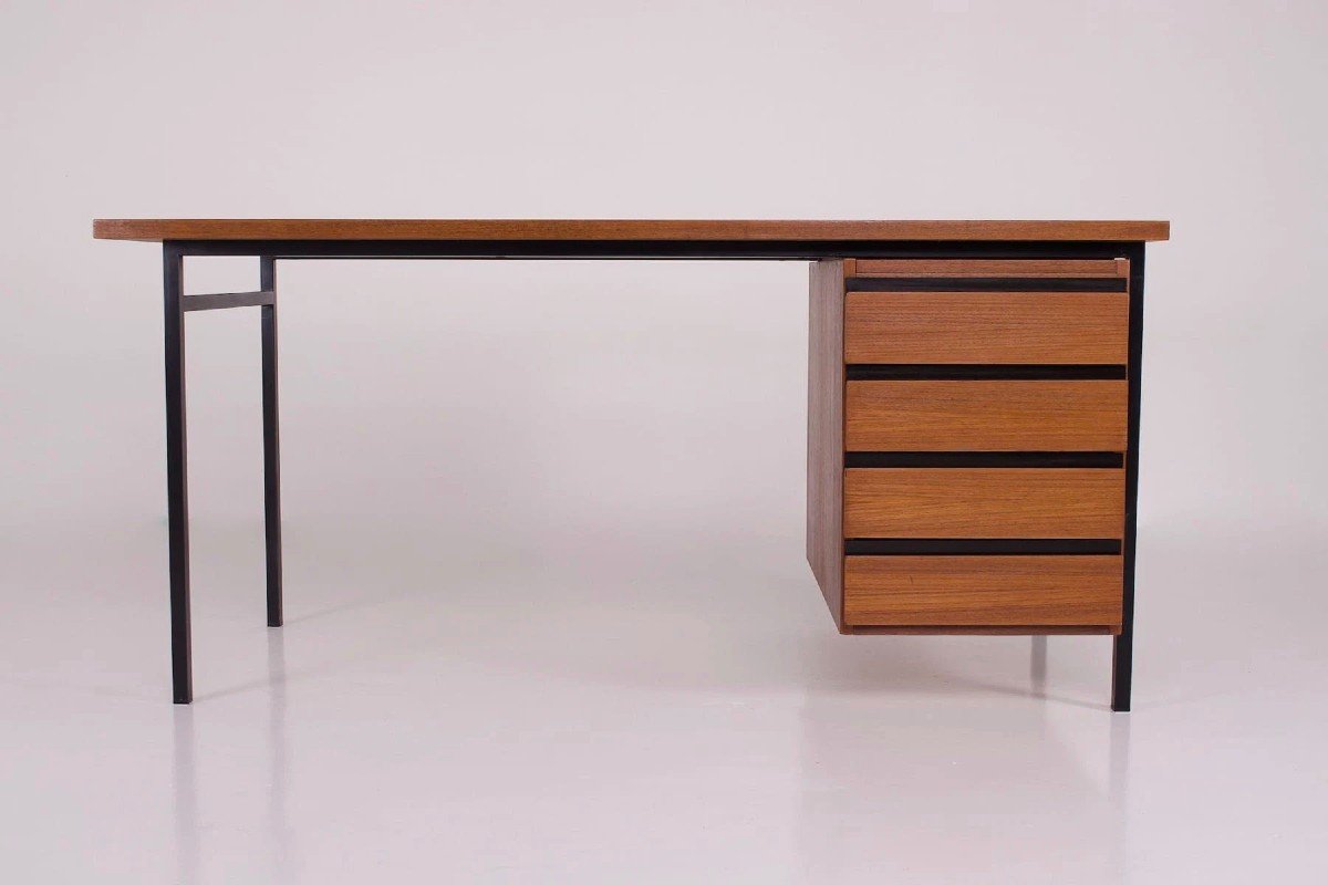 Modernist Teak Desk-photo-1