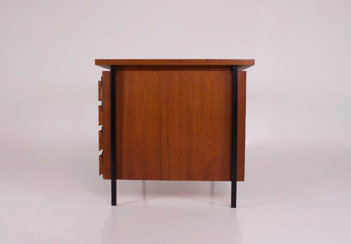 Modernist Teak Desk-photo-2