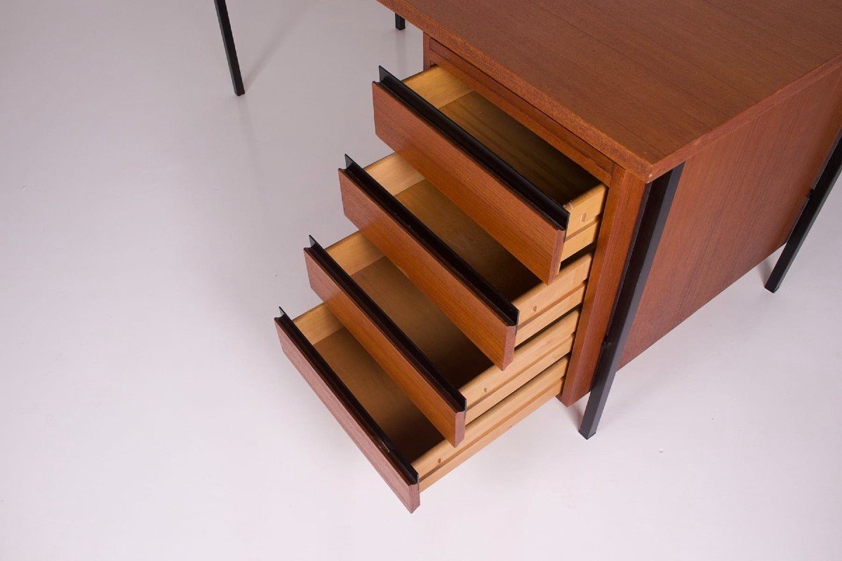 Modernist Teak Desk-photo-5