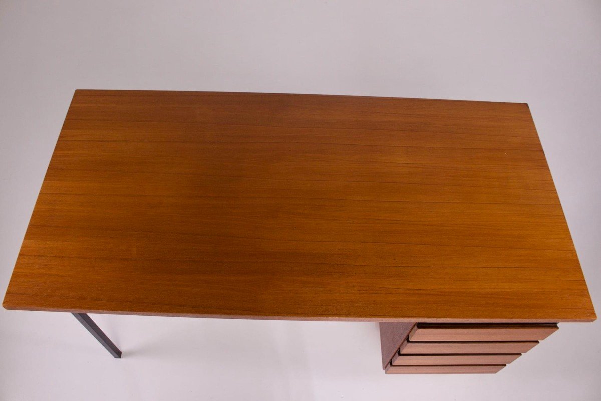 Modernist Teak Desk-photo-6