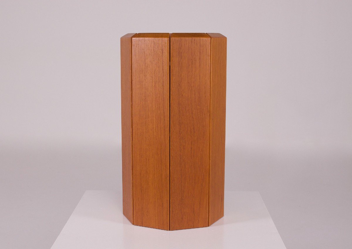 Teak Umbrella Stand By Kai Kristiansen-photo-2