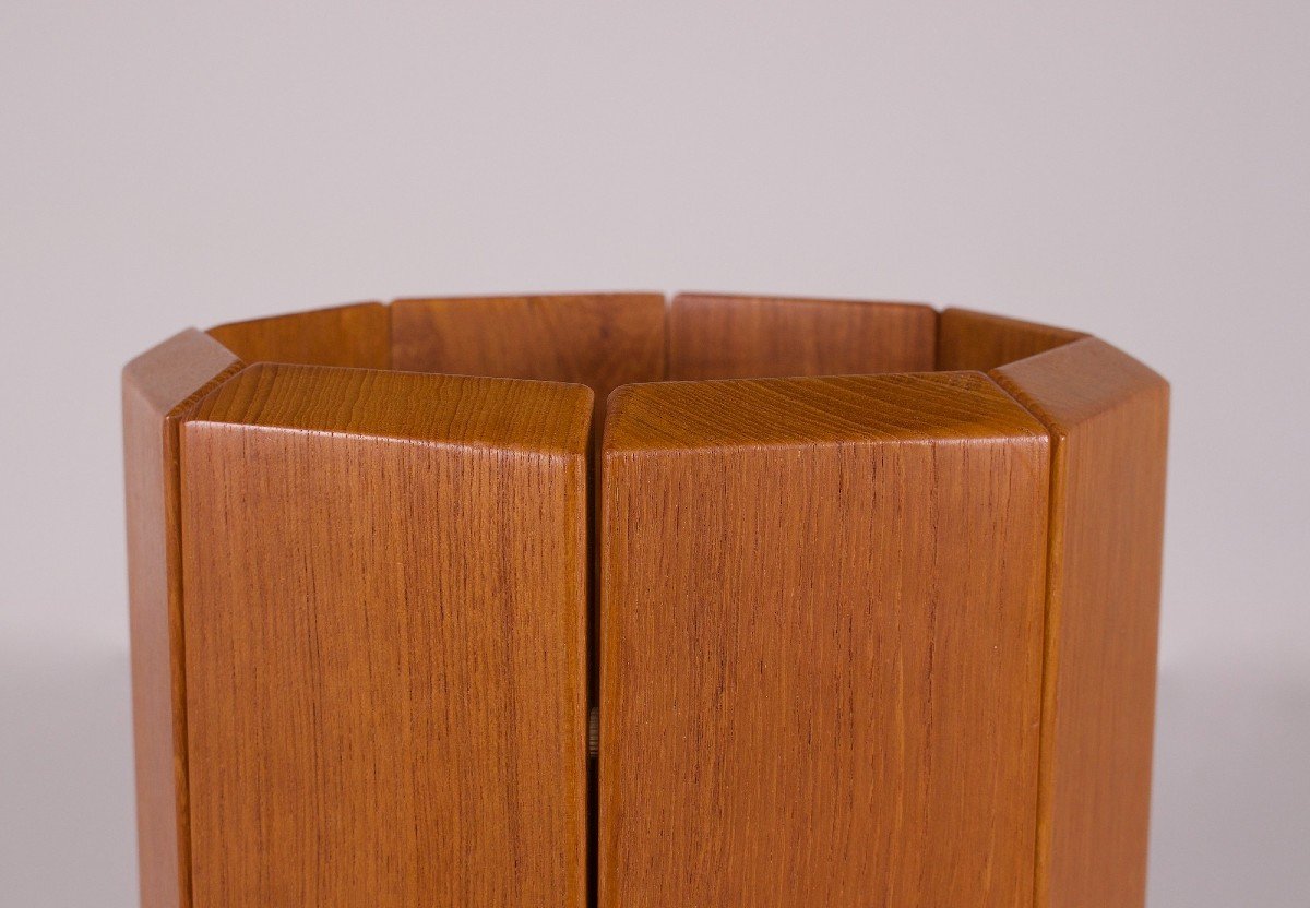 Teak Umbrella Stand By Kai Kristiansen-photo-3