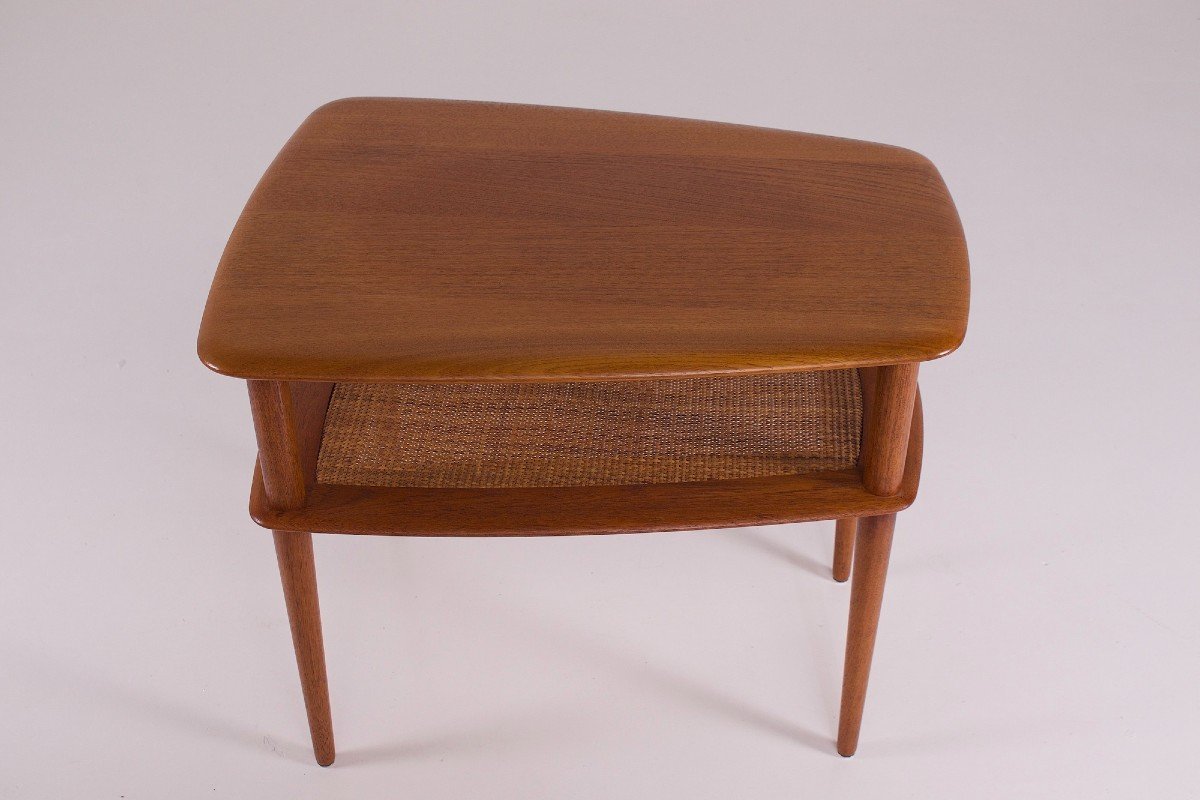 Danish Side Table By Peter Hvidt & Orla Molgaard Nielsen-photo-3