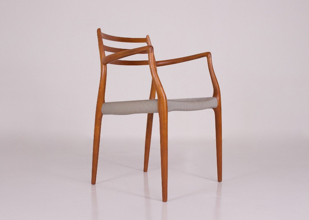 Chair “model 62” Niels Otto Møller, Original Edition.