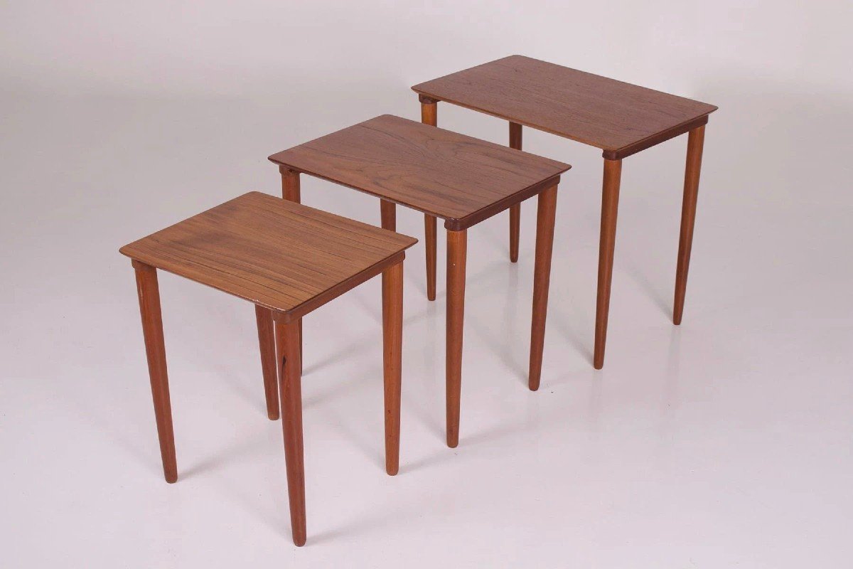 Danish Nesting Tables.-photo-2