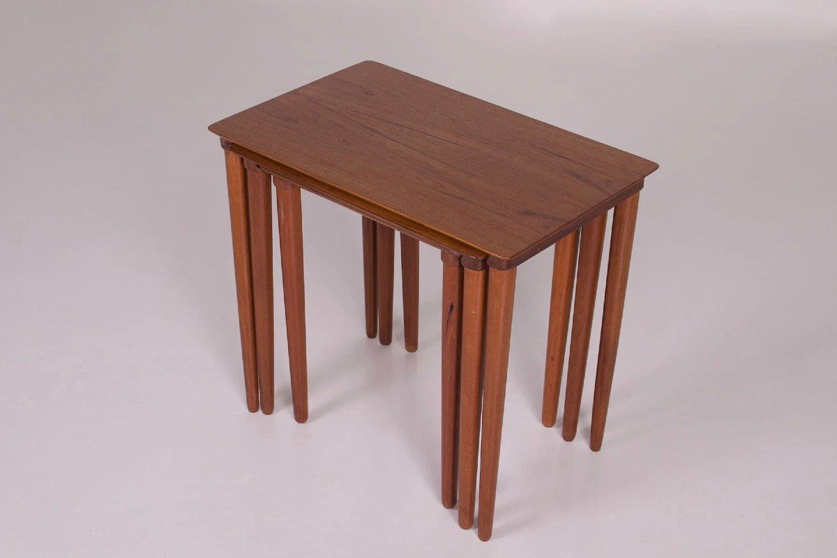 Danish Nesting Tables.-photo-3