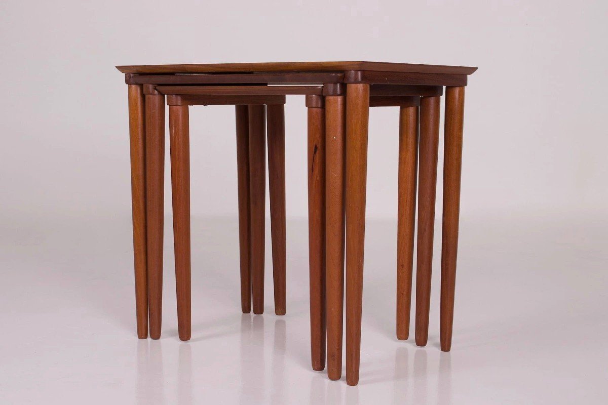 Danish Nesting Tables.-photo-4