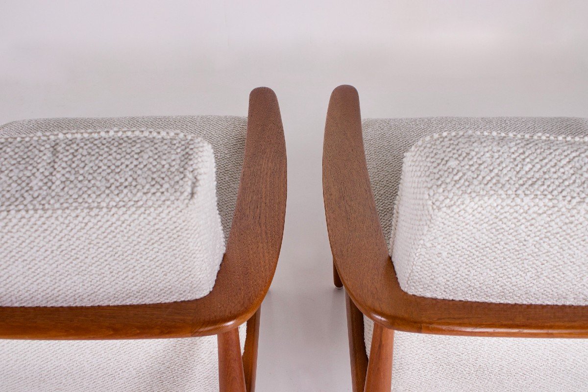 Pair Of Scandinavian Style Armchairs-photo-4