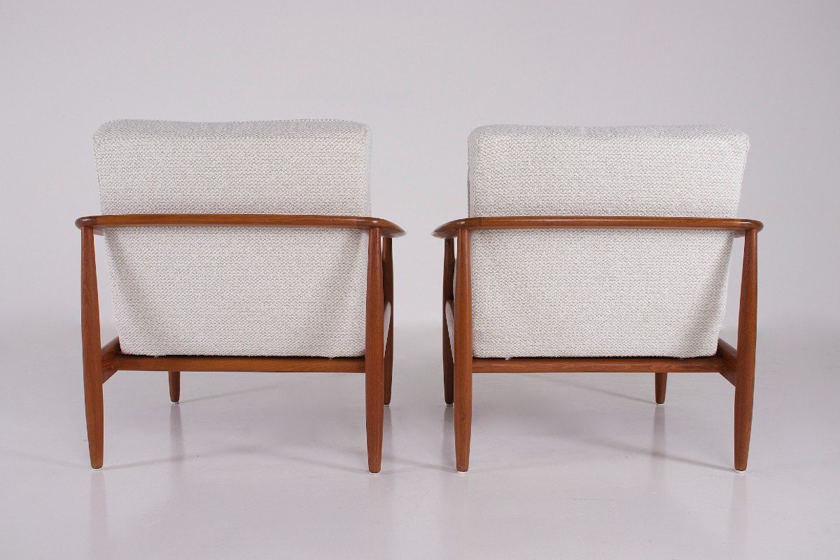 Pair Of Scandinavian Style Armchairs-photo-2