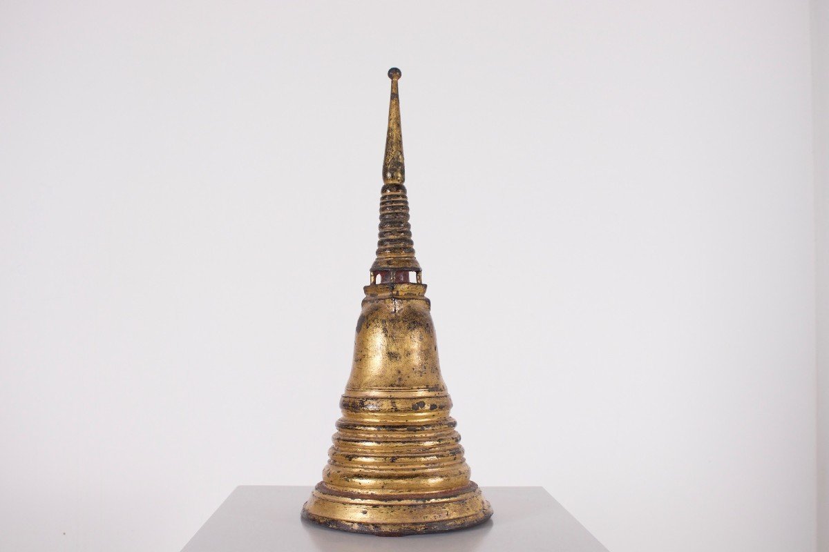 Bronze Stupa, Thailand Siam-photo-2