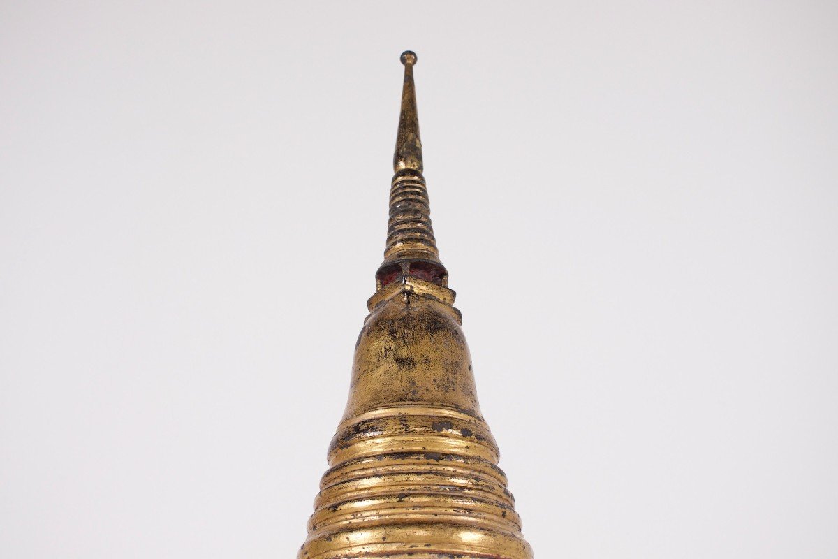 Bronze Stupa, Thailand Siam-photo-1