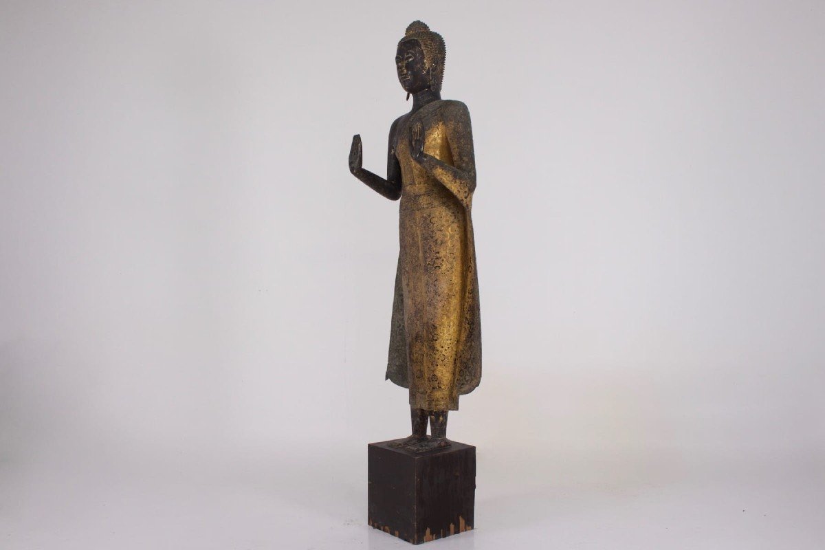 Grand Bouddha En Bronze, Rattanakosin (185cm)