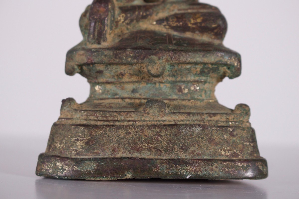 Bronze Adorned Buddha Jambupati.-photo-2