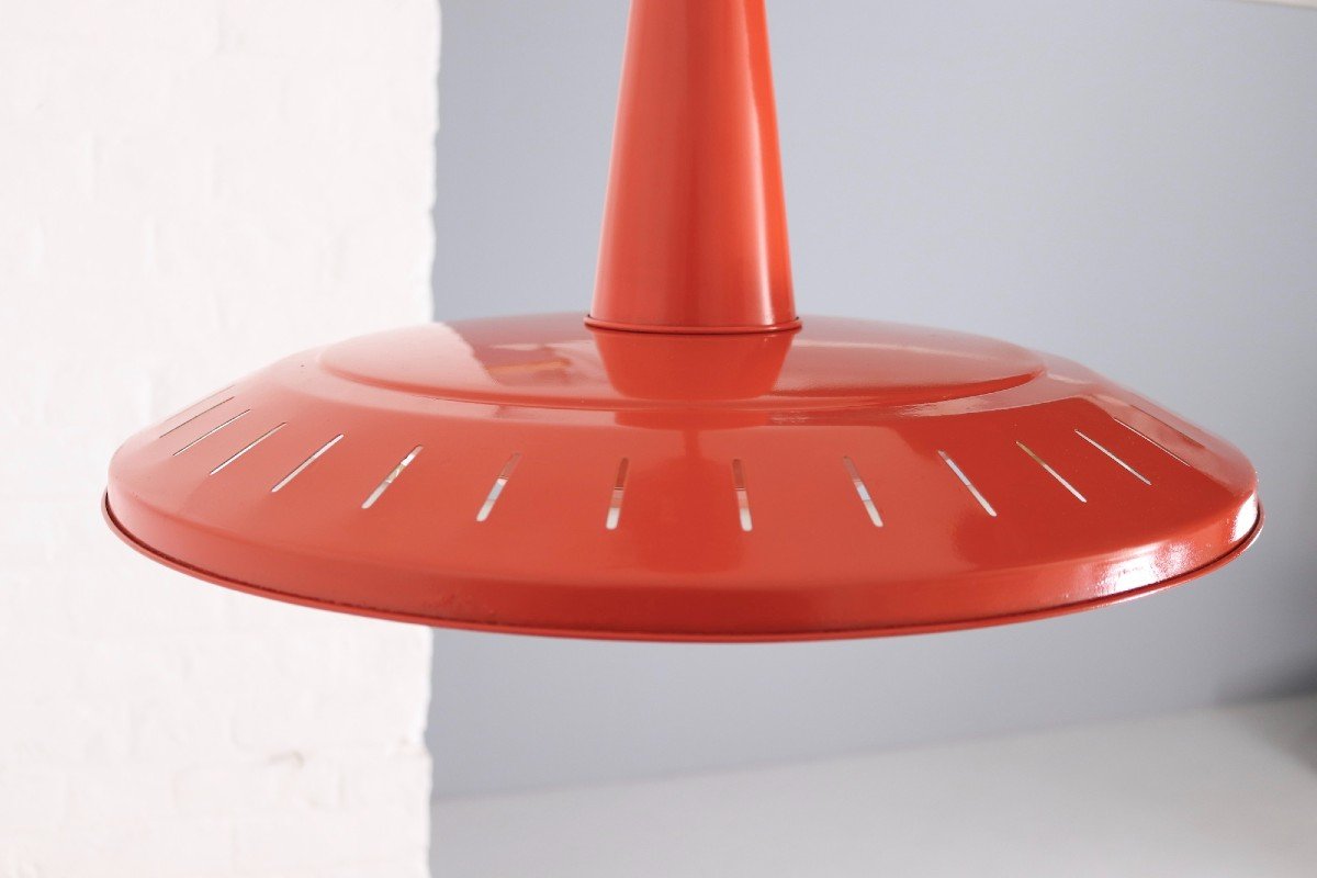 Hanging Lamp '”ufo” Orange-photo-4