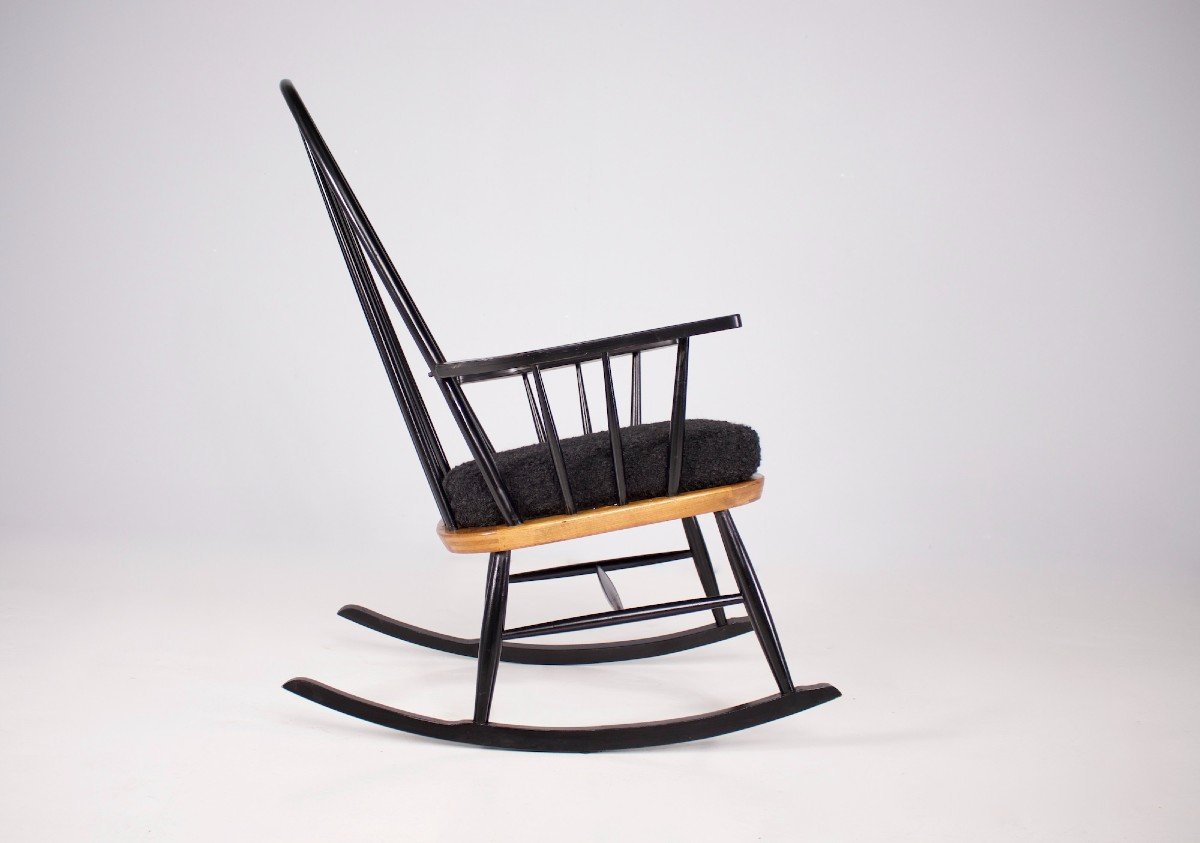 Rocking-chair Style Ilmari Tapiovaara-photo-2