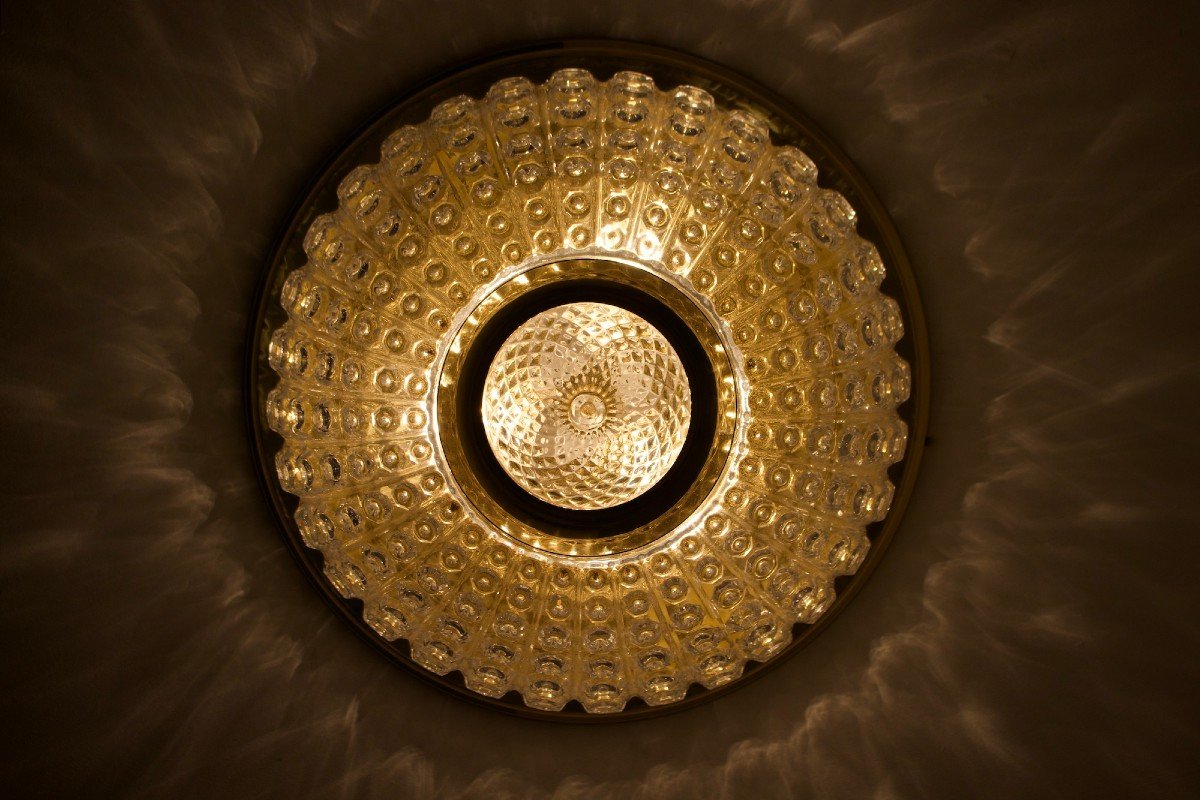 Plafonnier Dôme « Hollywood Regency »-photo-3