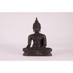 Bouddha Shakyamuni Sukhothai En Bronze