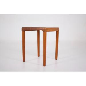 Tabouret Scandinave En Teck.