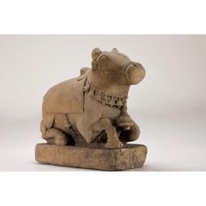 Nandi Bull In Sandstone.