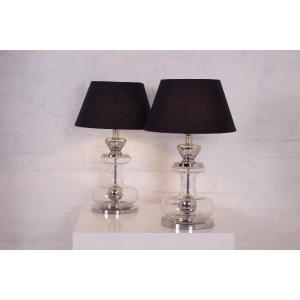 Pair Of Richard Essig Lamps