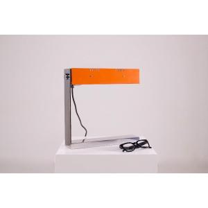 Orange Modernist Desk Lamp.