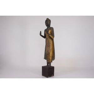 Large Bronze Buddha, Rattanakosin (185cm)