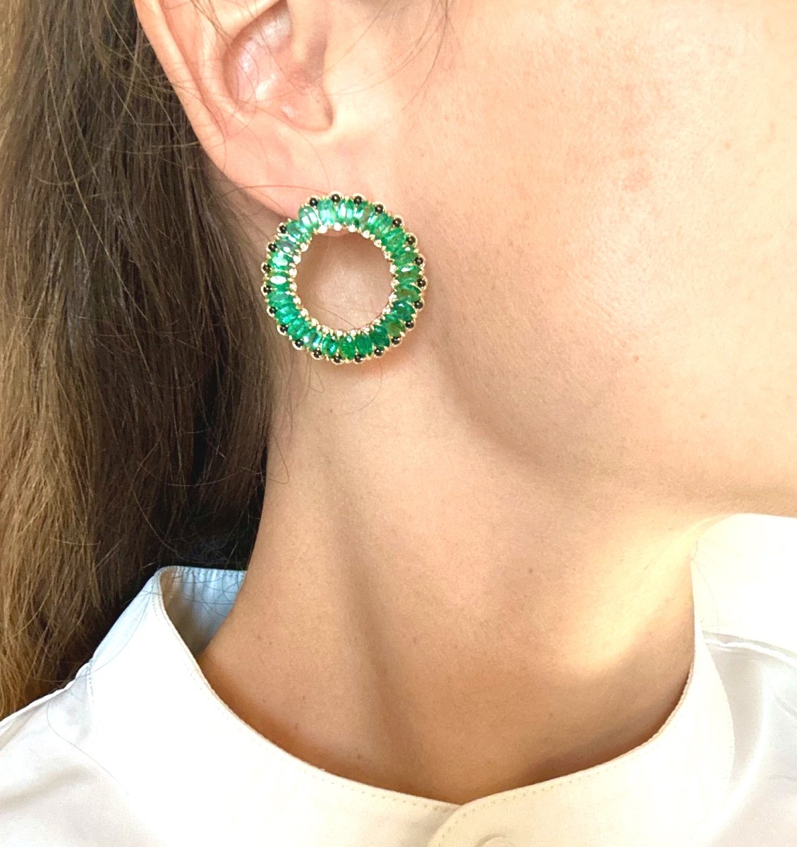 Emeralds Earrings-photo-2