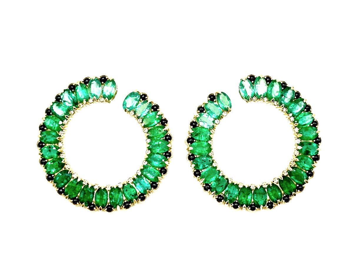 Emeralds Earrings