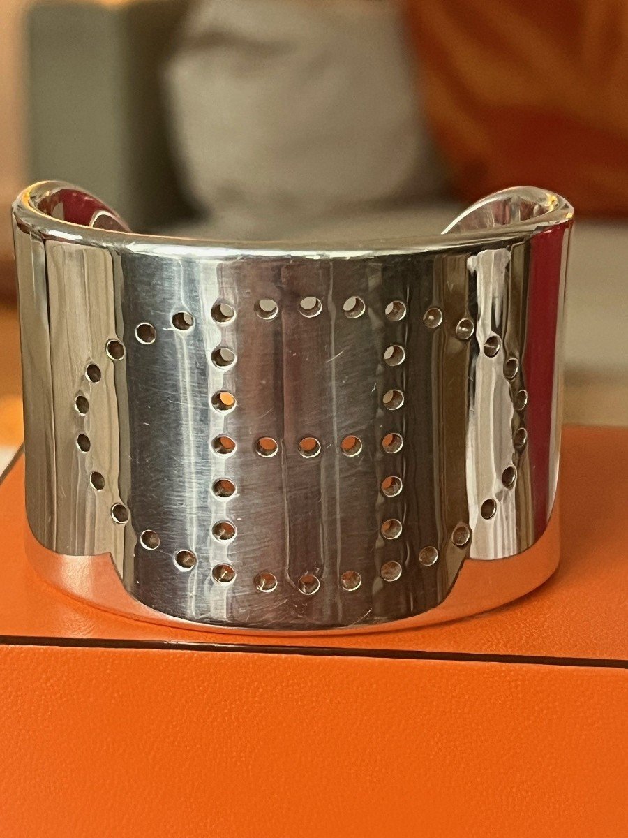 6311- Hermès Eclipse Model Cuff Bracelet-photo-3