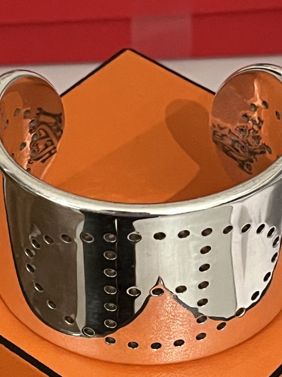 6311- Hermès Eclipse Model Cuff Bracelet-photo-1