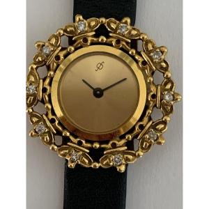 2482 – Lady’s Yellow Gold Diamonds Watch