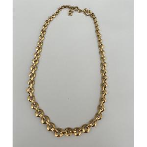 5500- Yellow Gold Choker Necklace