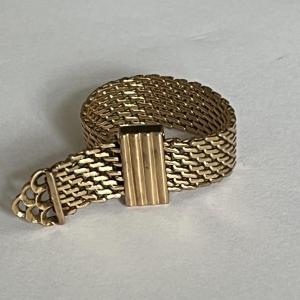 5602- Yellow Gold Belt Ring