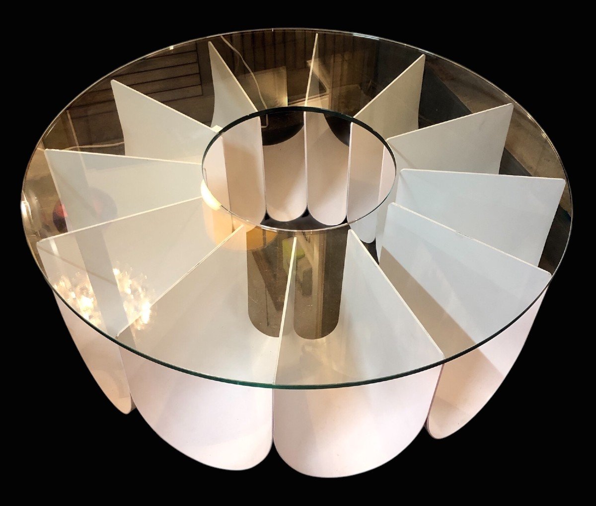 Table à Coktail Iride Par Alessandro Busana Pour Roche Bobois En 2015