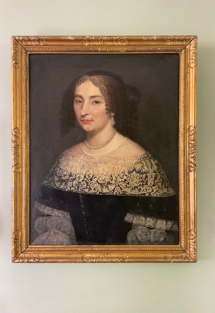 17th Century: “lady With A Necklace”