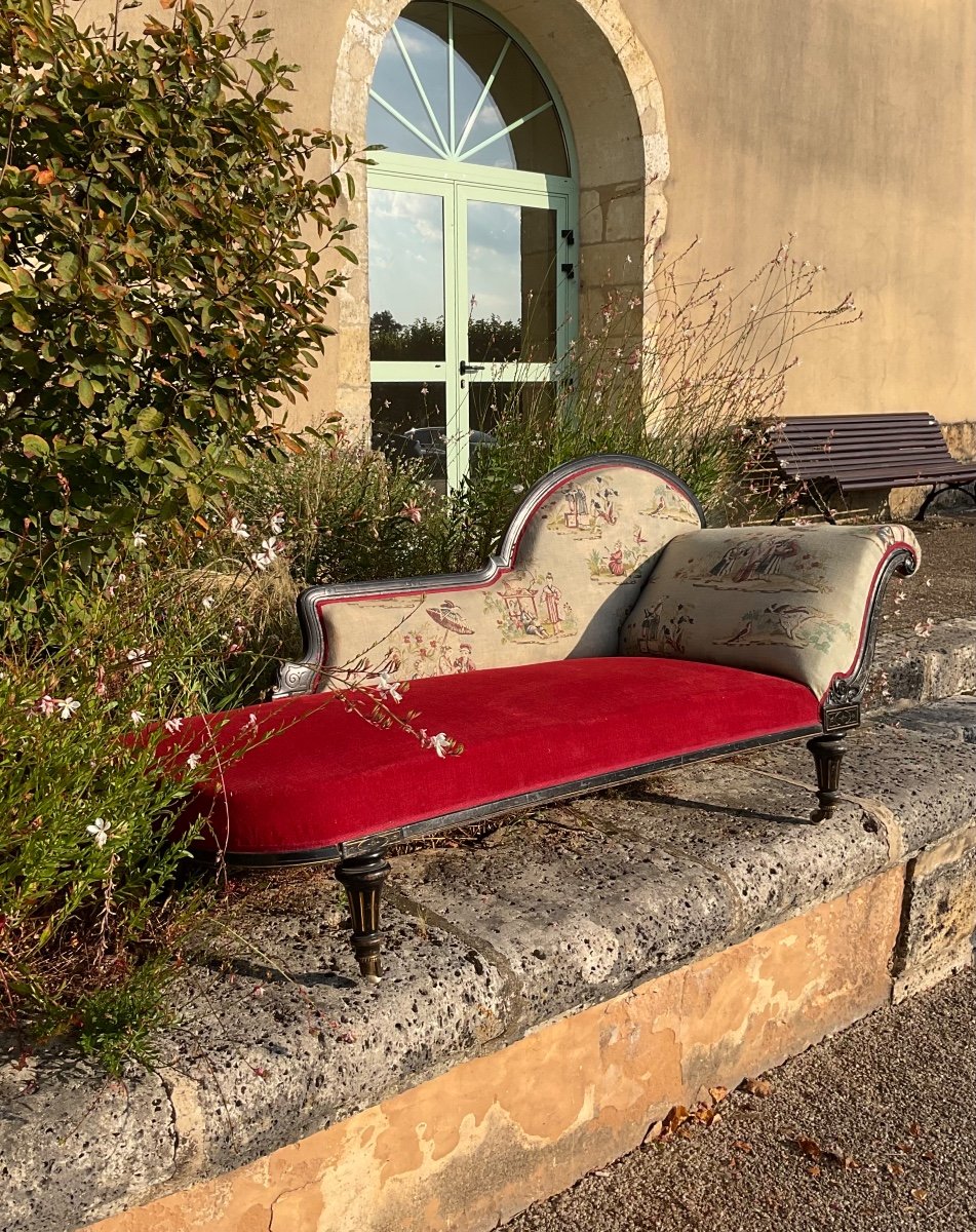 Napoleon III Period Daybed-photo-3