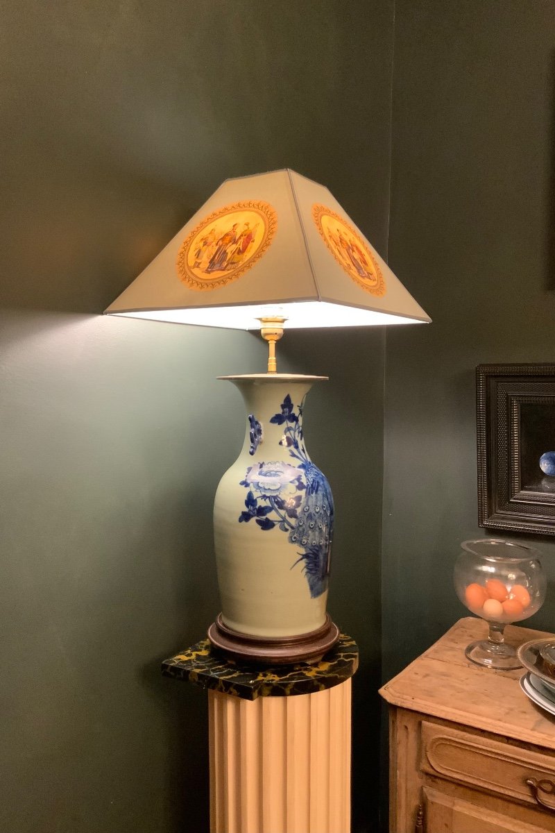 Pied De Lampe Chinois-photo-4