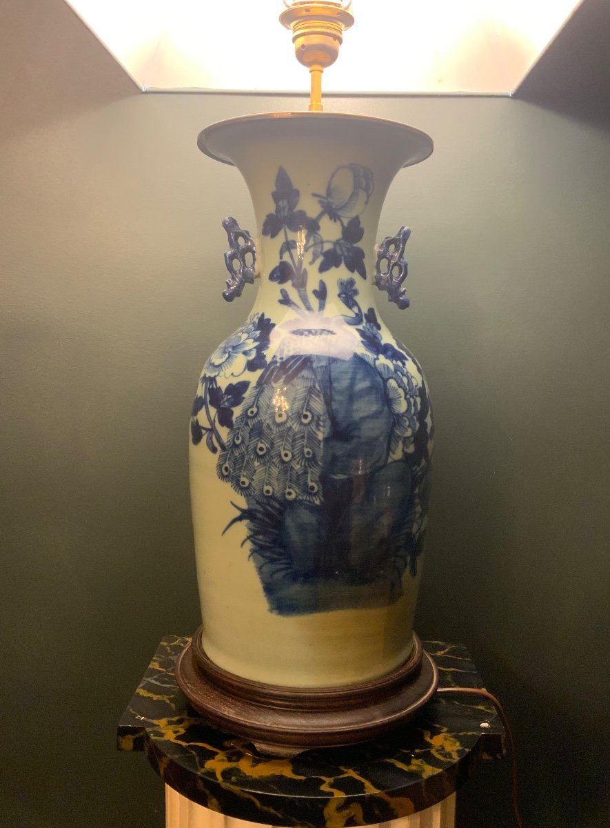 Pied De Lampe Chinois