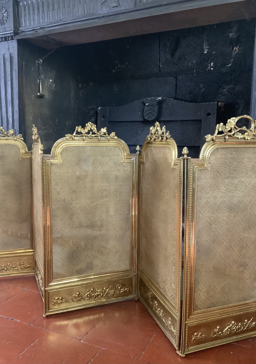 XIXeme Siecle : Un Pare Feu Des Ateliers Ferdinand Barbedienne-photo-2
