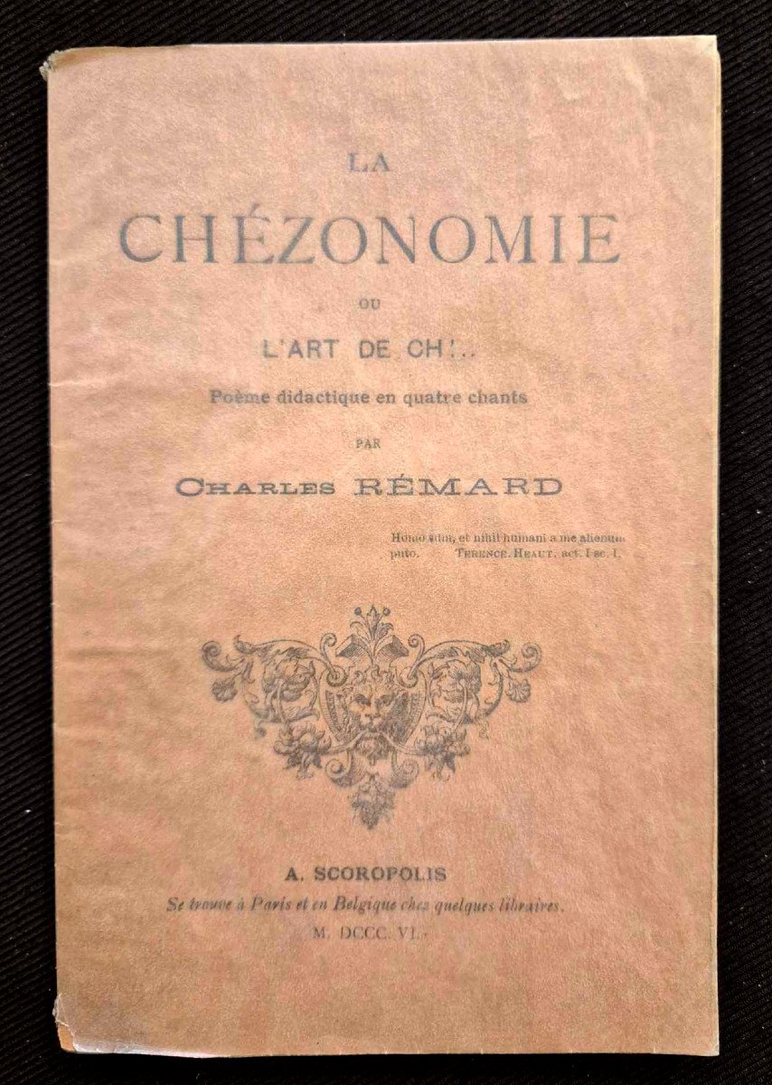 Chézonomy, Or The Art Of Ch’… 1860 – Curiosa 