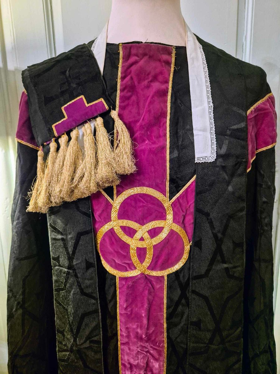 Chasuble et accessoires – Vêtements sacerdotaux - Prêtre-photo-2