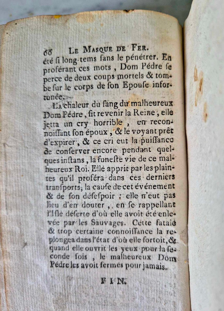 Le Masque de Fer – 1750 Seconde Edition - Chevalier De Mouhy-photo-3