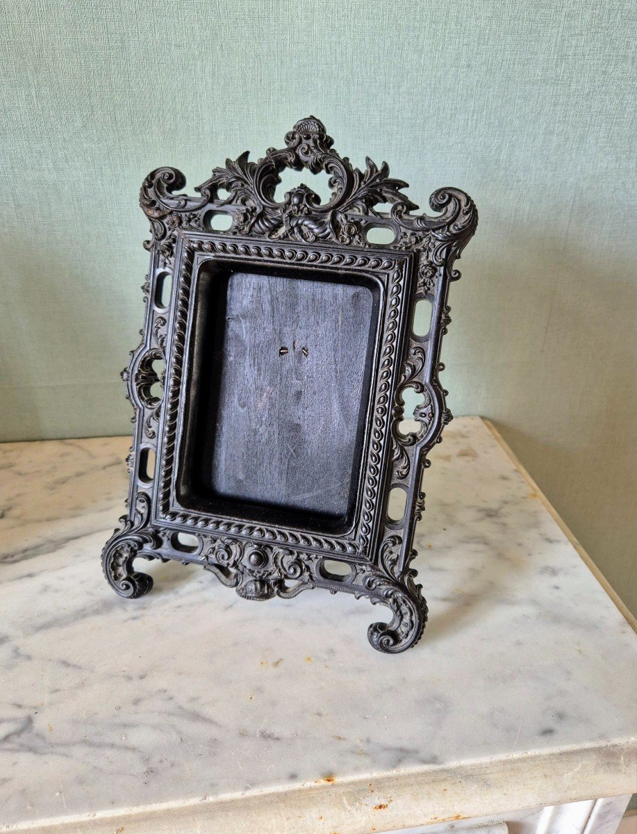 Gutta Percha Frame From The Napoleon III Period 