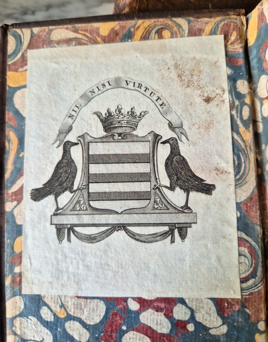 Cicéron 1732 "Les Entretiens" - Ex Libris de Marquis de Savoie Dauphiné-photo-4