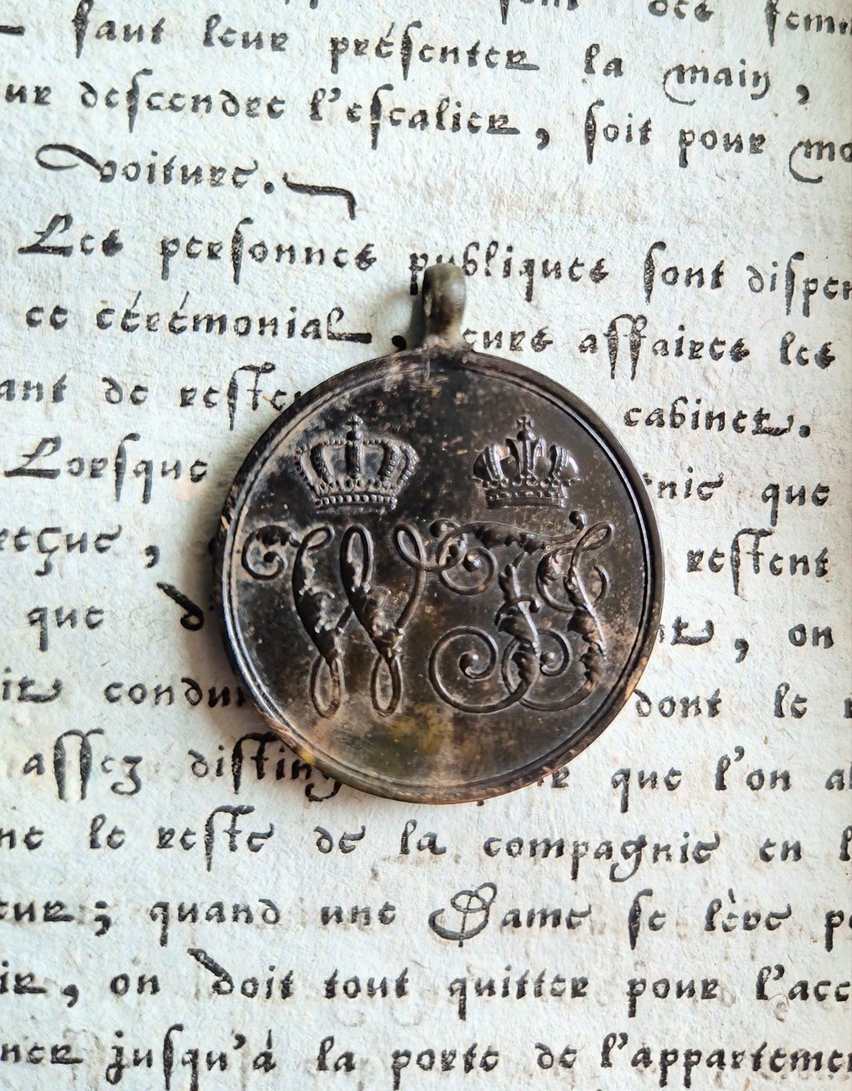 1864 Médaille Guillaume 1er - Autriche-Hongrie