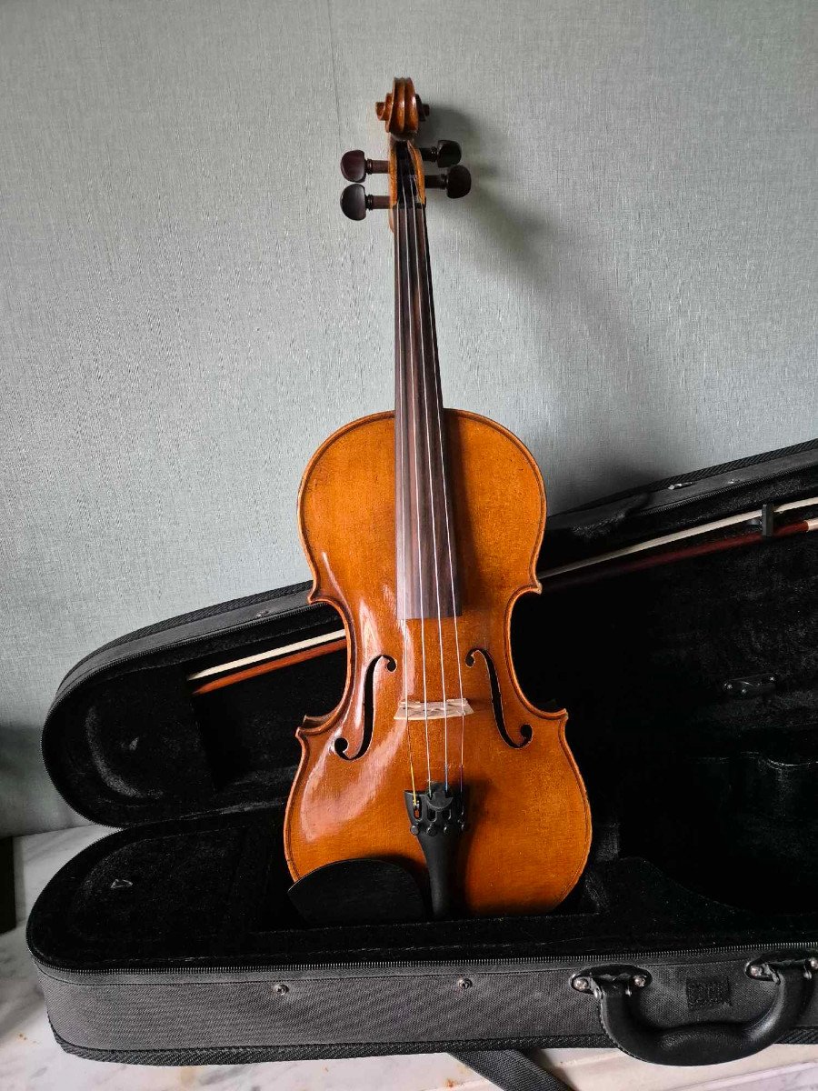 German Violin Circa 1920-1930 Markneukirchen Type - Perfect Playing Condition -photo-7