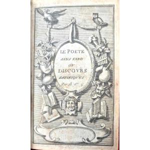 Le Poète sans fard – 1696 Edition Originale – Satire – Livre Ancien – XVIIe Siècle